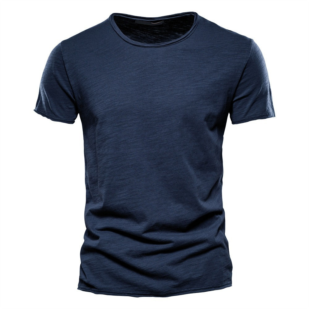 Men’s Bamboo Cotton V-Neck Short Sleeve T-Shirt