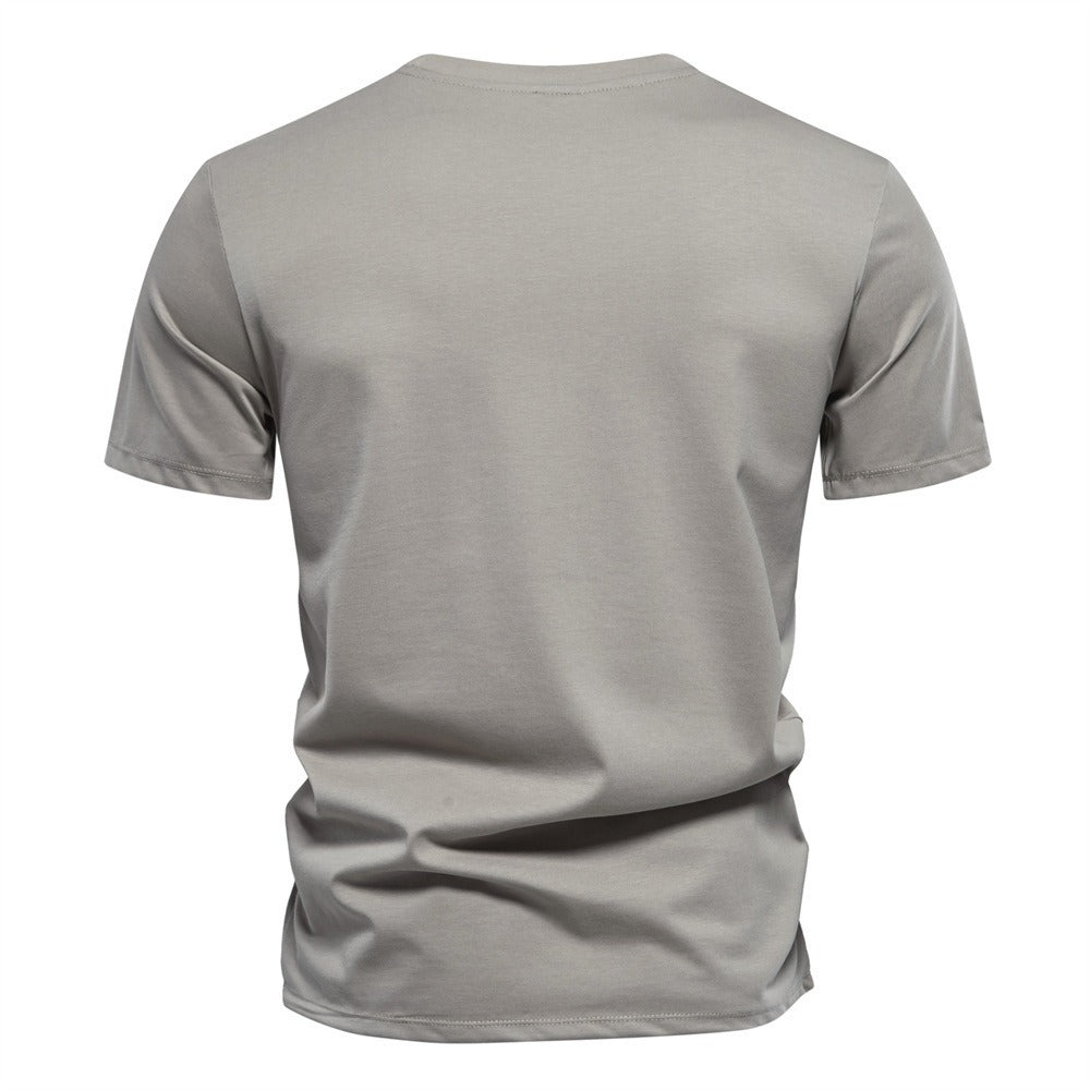 Men’s Embroidered Slim Fit Cotton T-Shirt