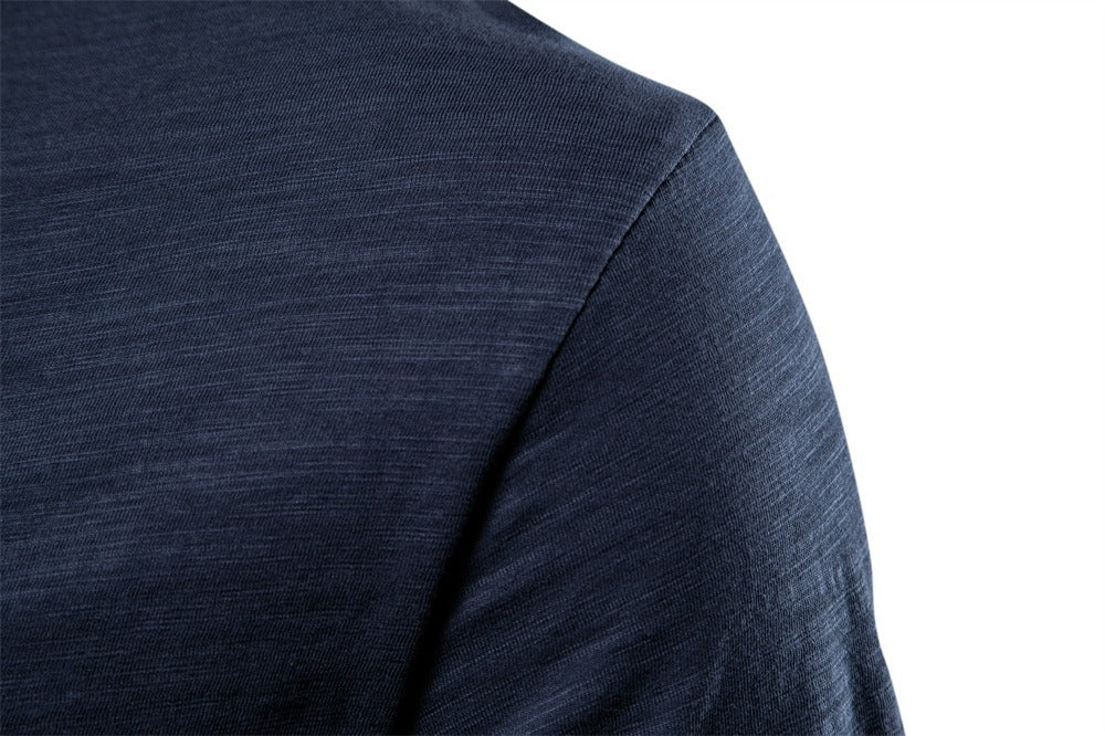 Men’s Bamboo Cotton V-Neck Short Sleeve T-Shirt