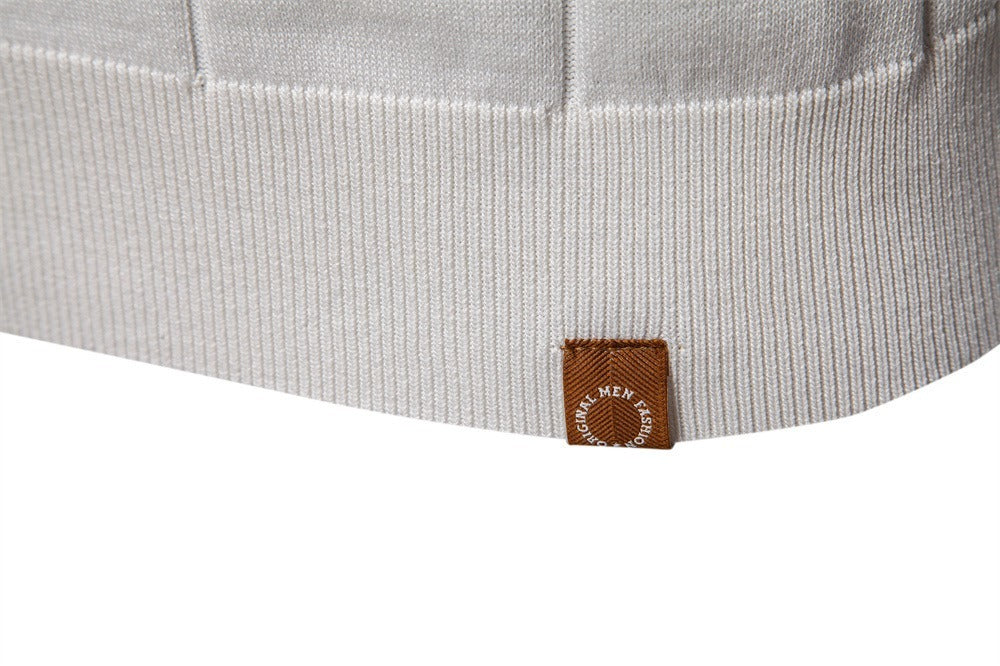 Men’s Short Sleeve Knit Polo Shirt